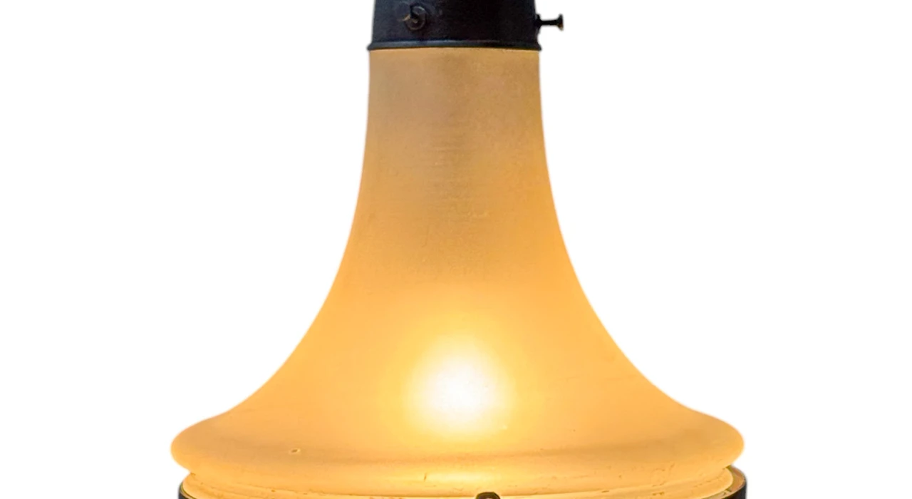 Art Nouveau Luzette Pendant Lamp by Peter Behrens for Siemens, 1900s